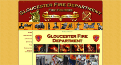 Desktop Screenshot of gloucesterfiredepartment.com